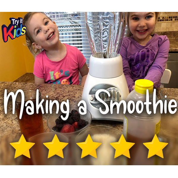 Try It Kids healthy recipe video 5 star rating